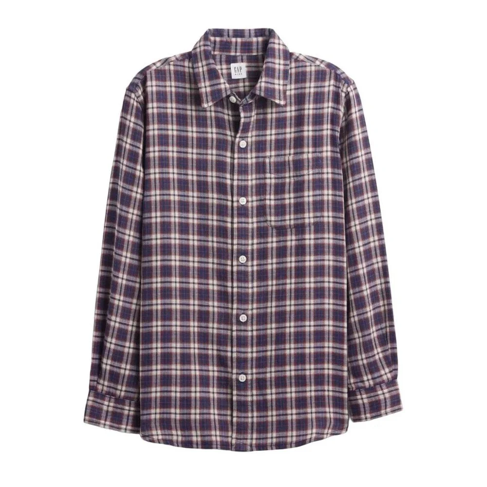 Gap Boys' Long Sleeve Button Down Shirt. NWT. XL